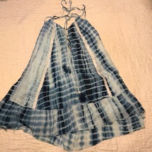 Strappy tie dyed sundress